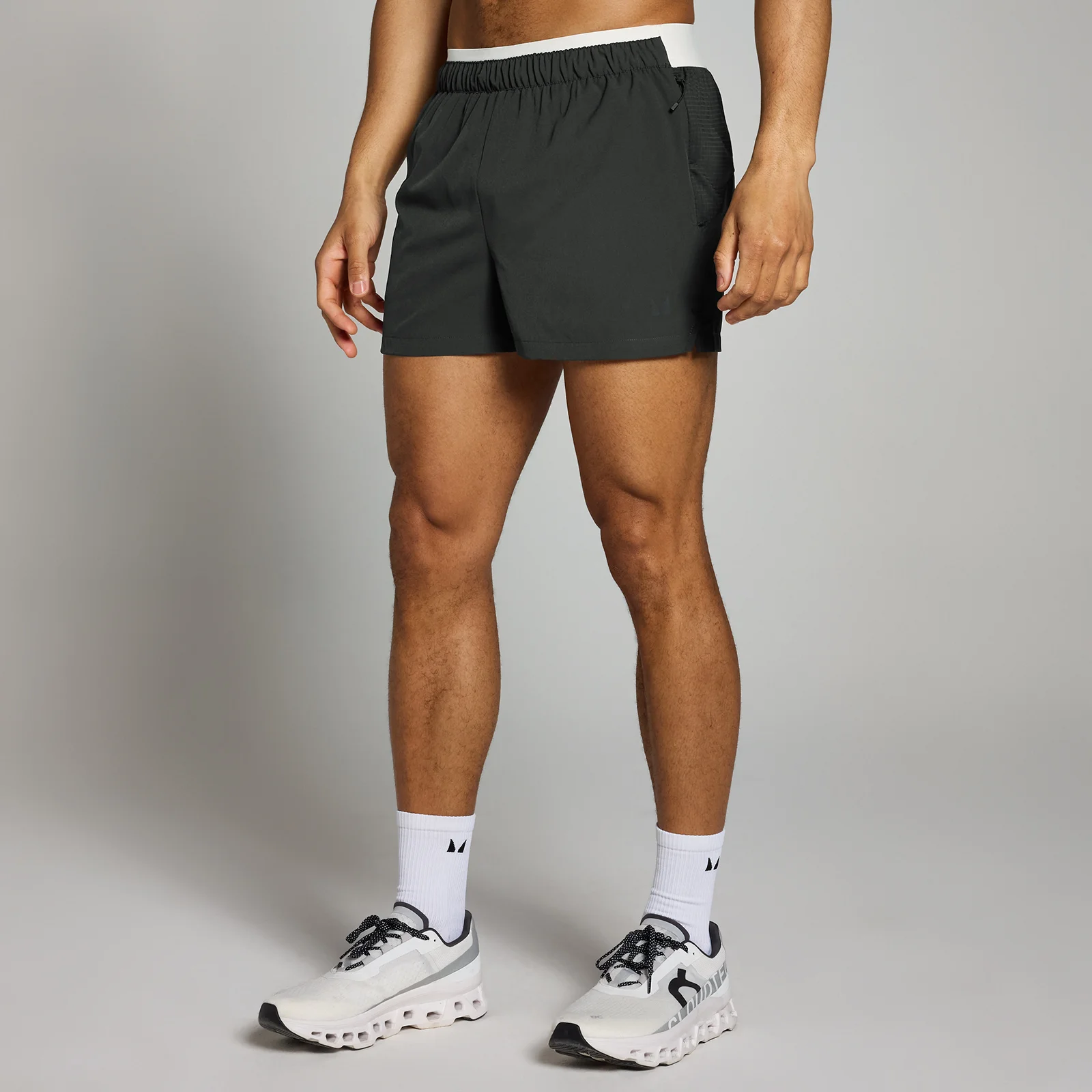 MP Tempo geweven trainingsshort met binnenbeenlengte van 7,5 cm voor heren - Zwart - S Afbeelding 1