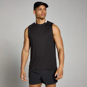MP Tempo gerasterd hemd voor heren - Verwassen zwart - Size XS