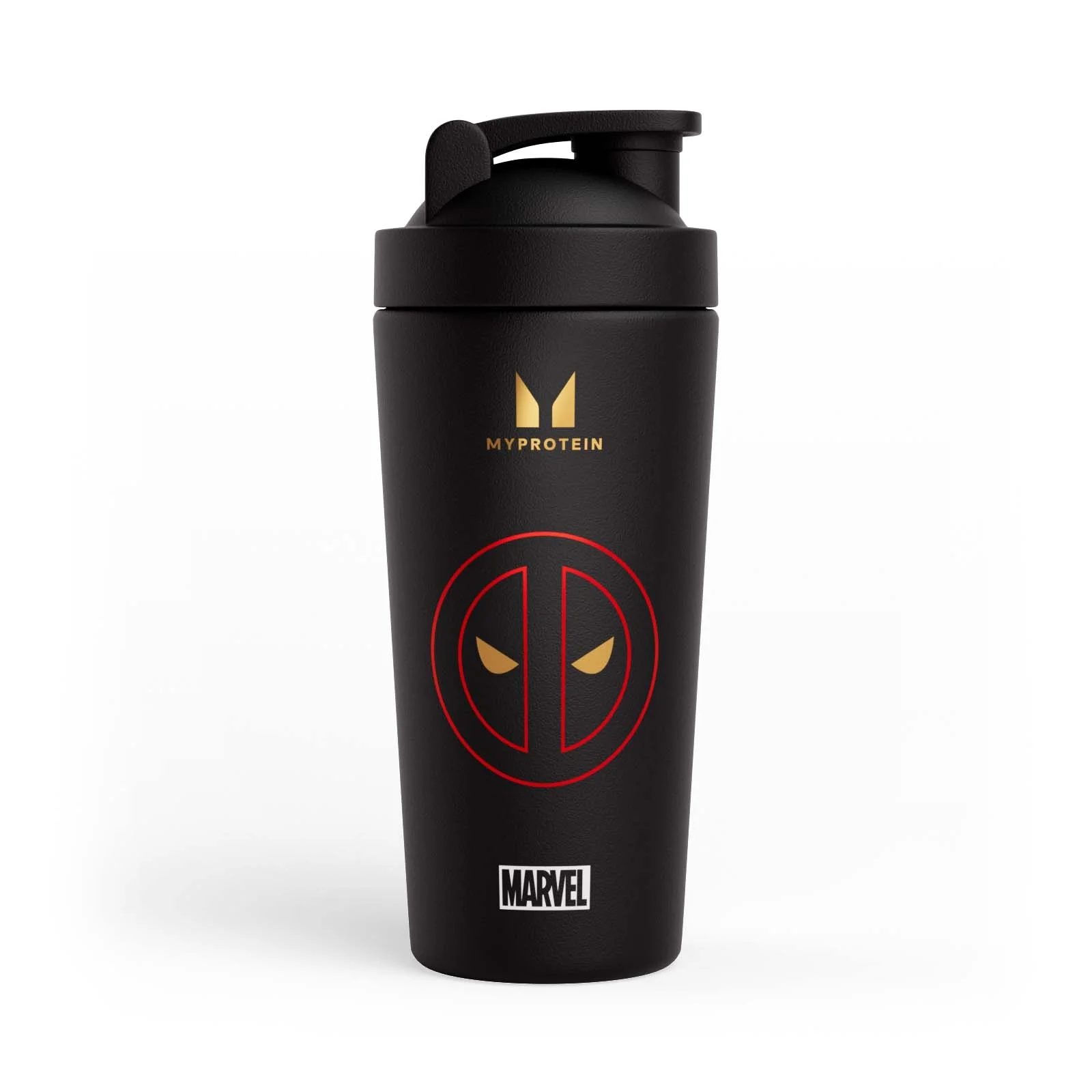 Myprotein Deadpool Metal Shaker - Black Afbeelding 1