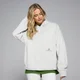 MP Lifestyle oversized hoodie voor dames - Gemêleerd grijs