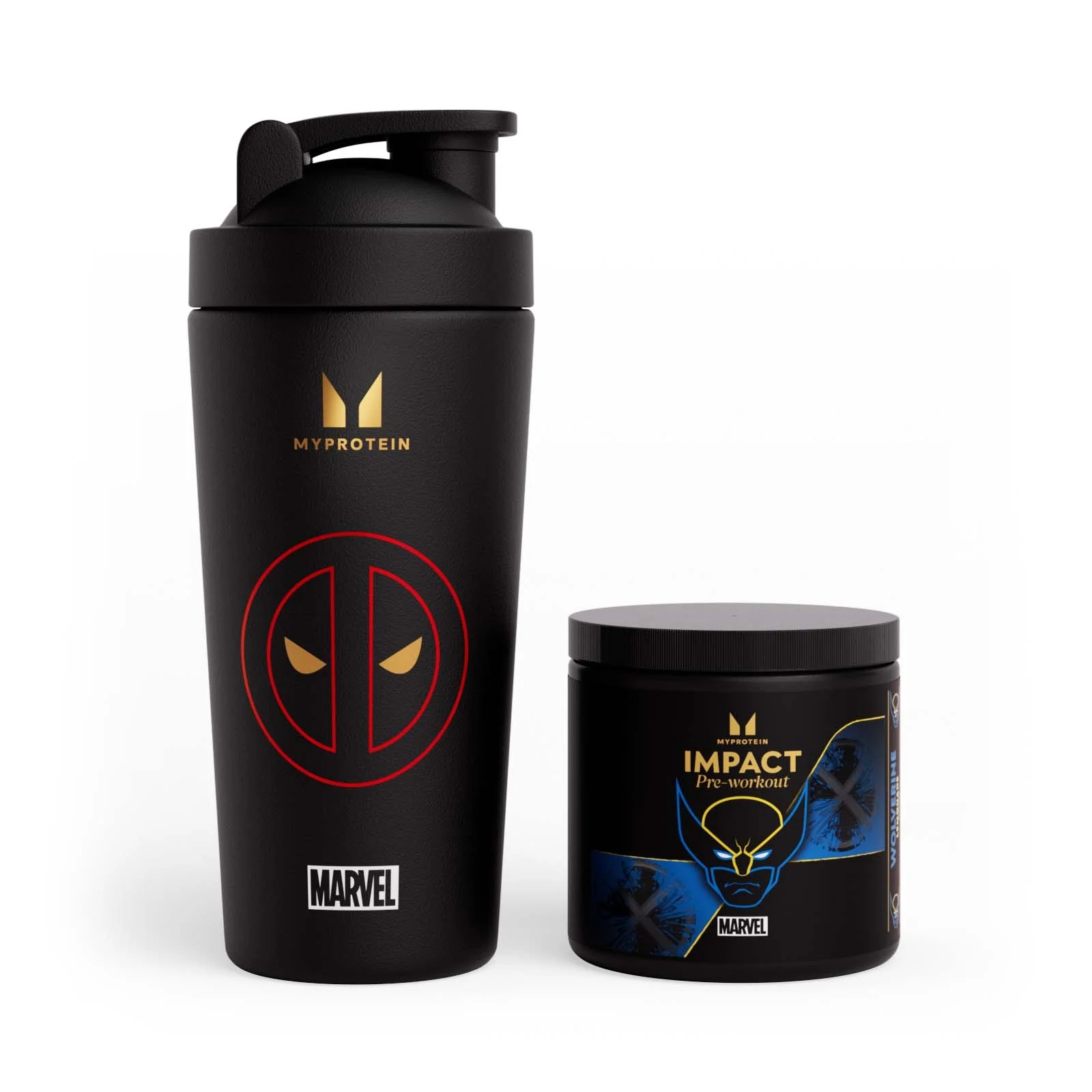 Deadpool en Wolverine Bundel - Deadpool Shaker - Wolverine Afbeelding 1