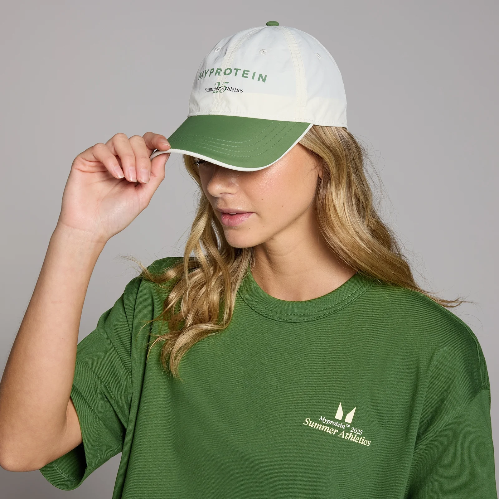 MP pet met opdruk - Retro wit Afbeelding 1