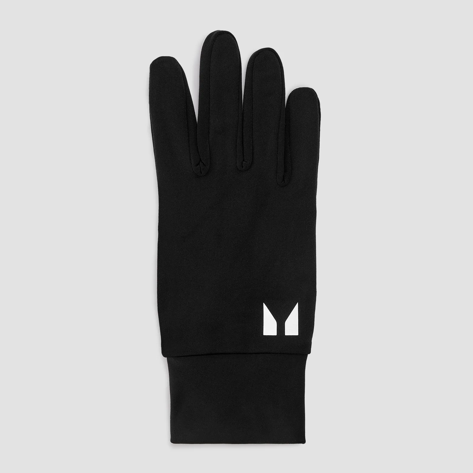 MP Reflective Running Gloves - Black - L - Zwart Afbeelding 1
