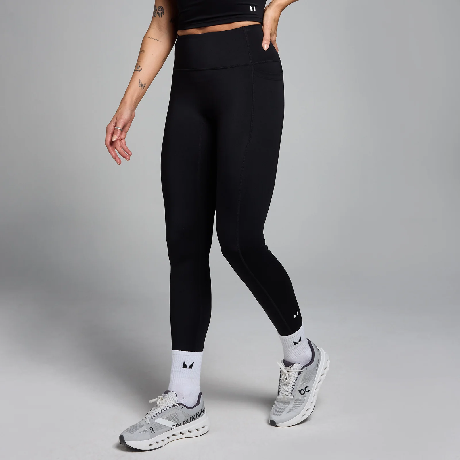 MP Active legging met zakken voor dames - Zwart - XS Afbeelding 1