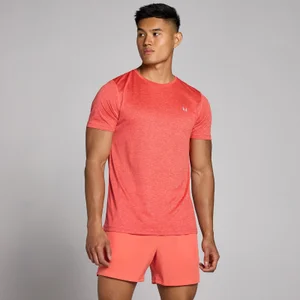 MP Tempo gemêleerd T-shirt voor heren - Koraalrood - Size XS