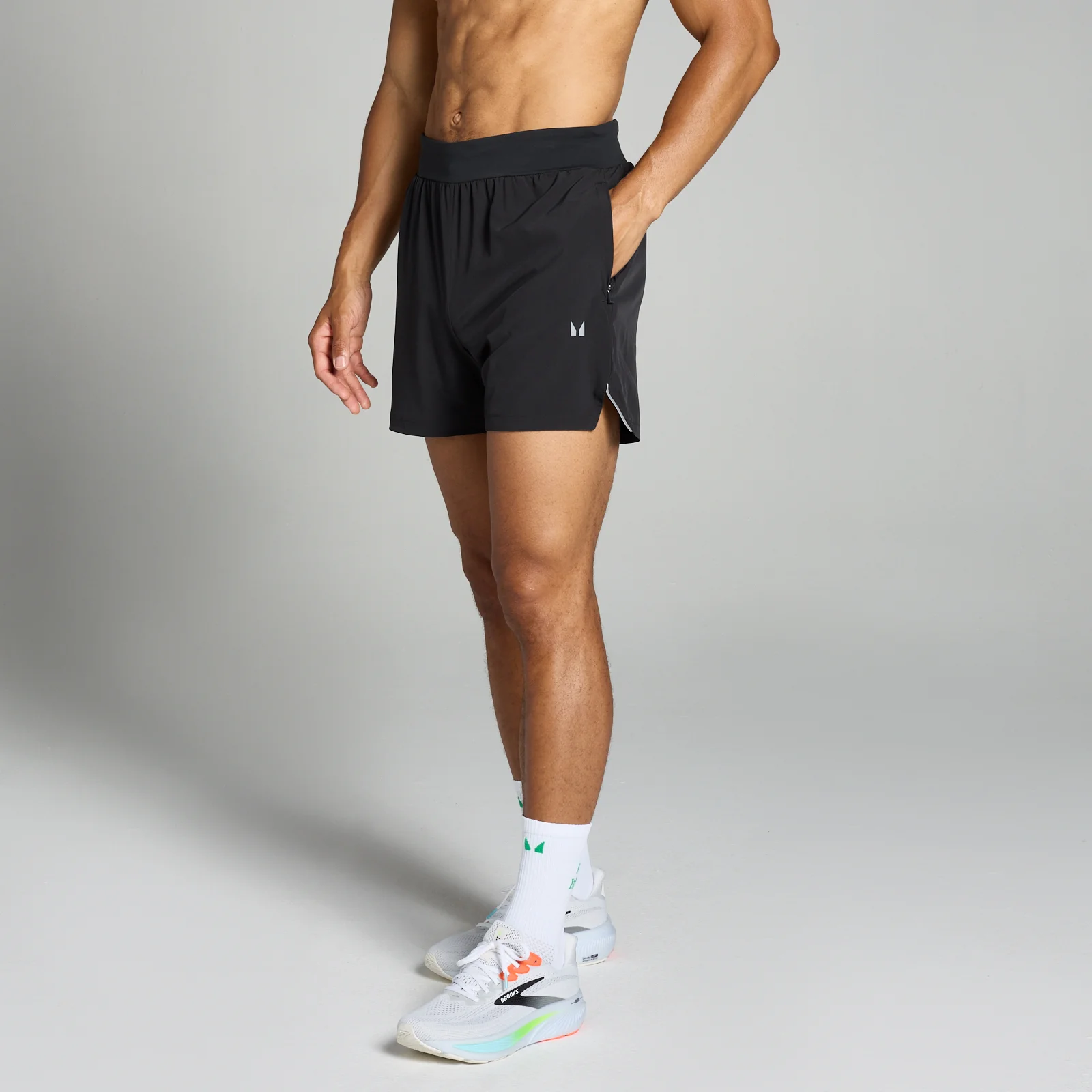 MP Velocity short met binnenbeenlengte van 13 cm voor heren - Zwart - XS Afbeelding 1