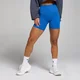 MP Tempo short met hoge taille voor dames - Puurblauw