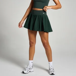 MP Tempo geplooide skort voor dames - Donkersmaragdgroen - Size S