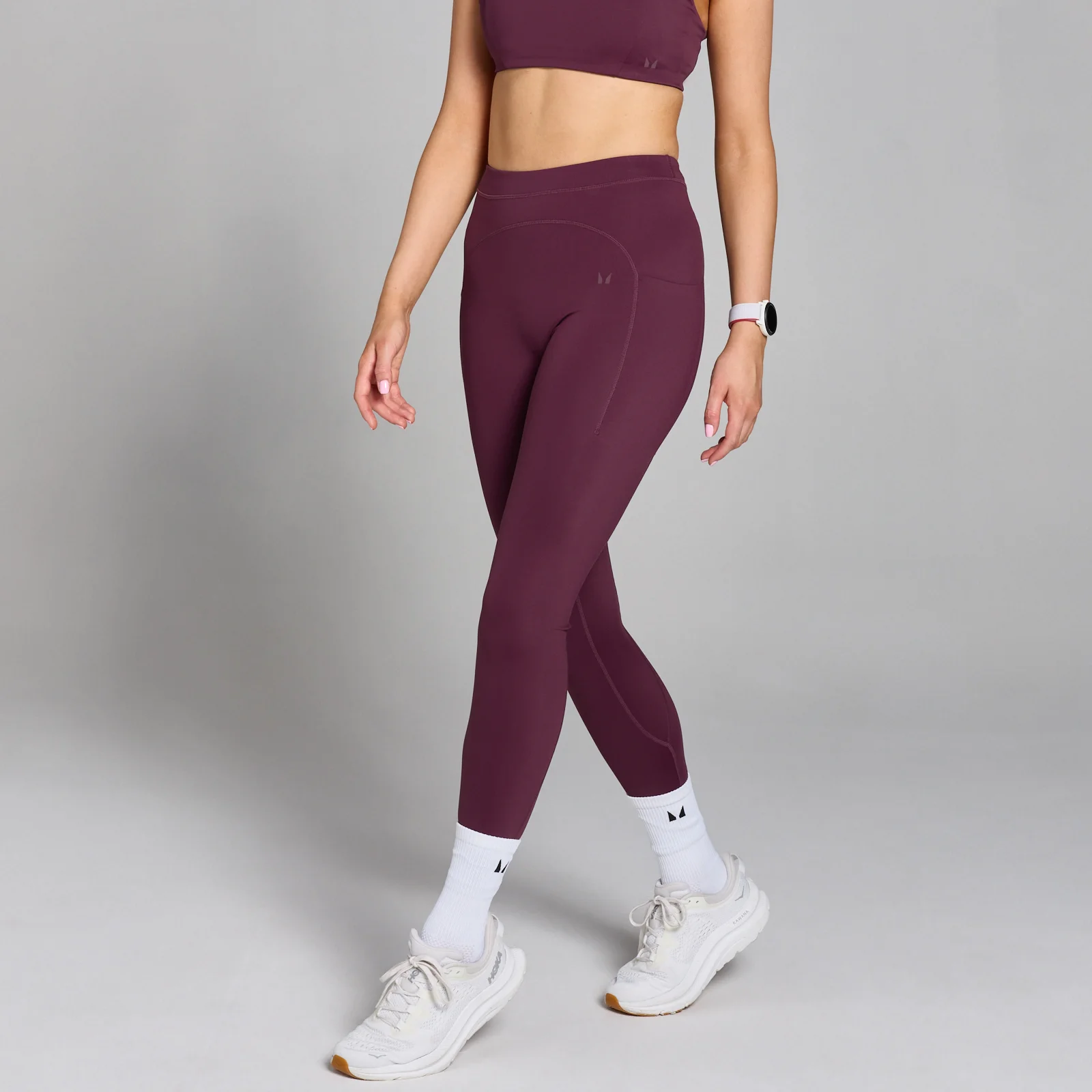 MP Velocity legging met zakken voor dames - Portrood - S Afbeelding 1