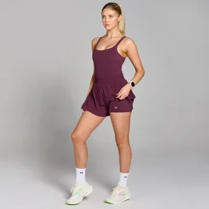 MP Velocity alles-in-een bodysuit met plooidetail voor dames - Portrood - Size XS