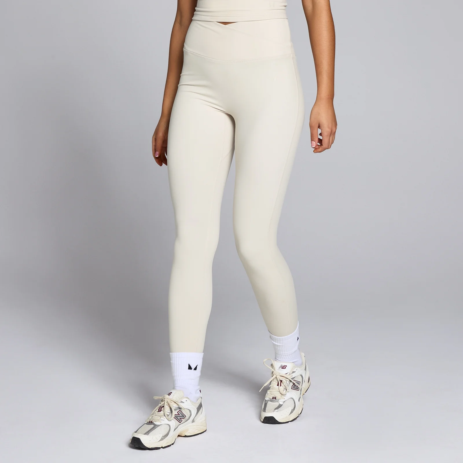 MP Tempo legging voor dames - Woestijnzandgeel - L Afbeelding 1