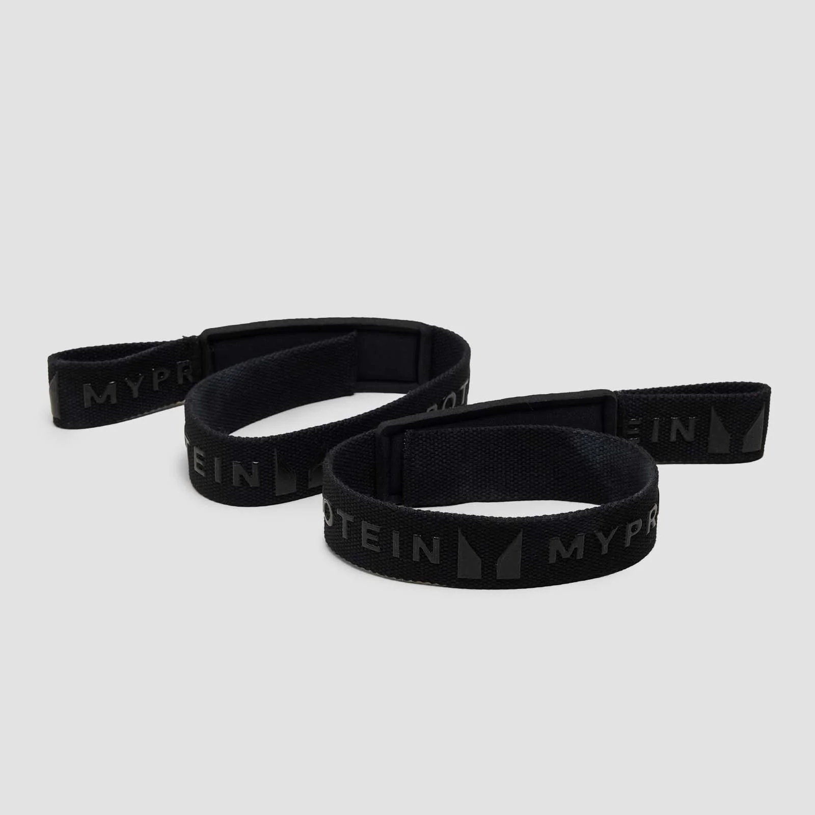 Myprotein Siliconen Grip Lifting Straps - Zwart Afbeelding 1