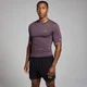 MP Active naadloos T-shirt met opdruk voor heren - Dieppaars