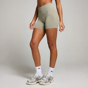 MP geplooide onzichtbare naadloze short voor dames - Donkersaliegroen - Size XS