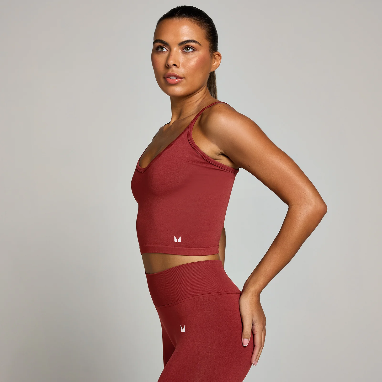 MP Tempo naadloos hemd voor dames - Kersenrood - XS Afbeelding 1