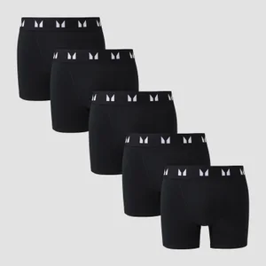 MP boxershorts voor heren (5 stuks) - Zwart - Size XXS