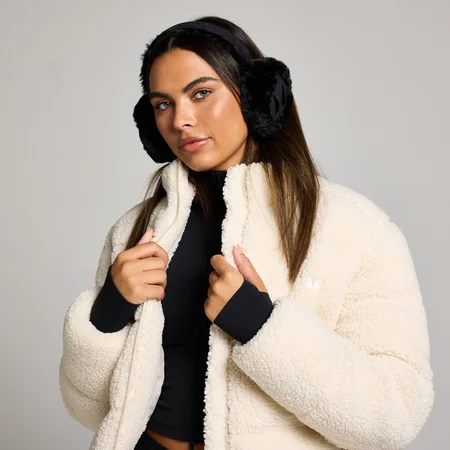 MP oorwarmers - Zwart / Donkergrijs