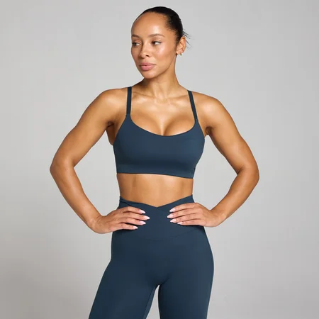 MP Tempo sportbeha - Donkersaffierblauw