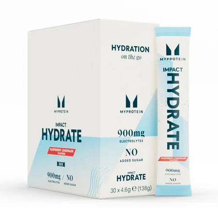 Impact Hydrate | Stickverpakkingen - 4.6g x 30servings - Nieuw-Framboos Lemonade
