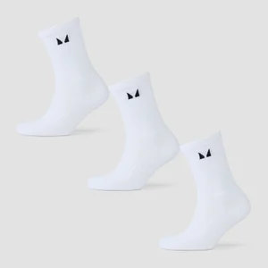 MP hardloopsokken (verpakking met drie stuks) - Wit - Size UK 2-5