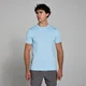 MP Active gerasterd T-shirt voor heren - Hemelsblauw