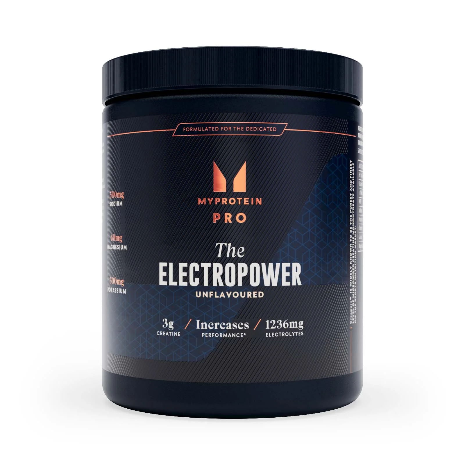 THE Electropower | Creatine & Elektrolyten - 30servings - Naturel Afbeelding 1