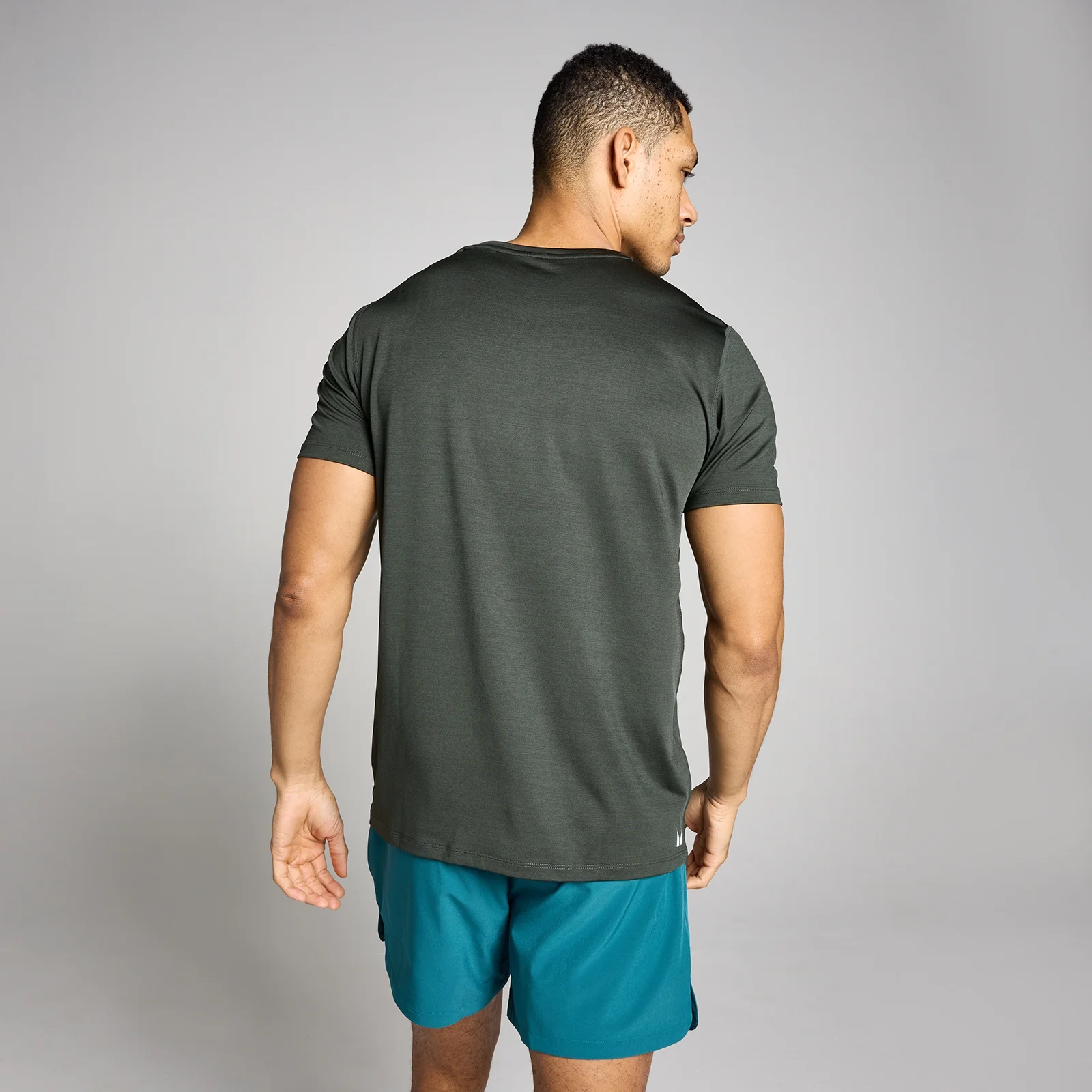 MP Men's Tempo Marl T-Shirt - Washed Black - L Afbeelding 2