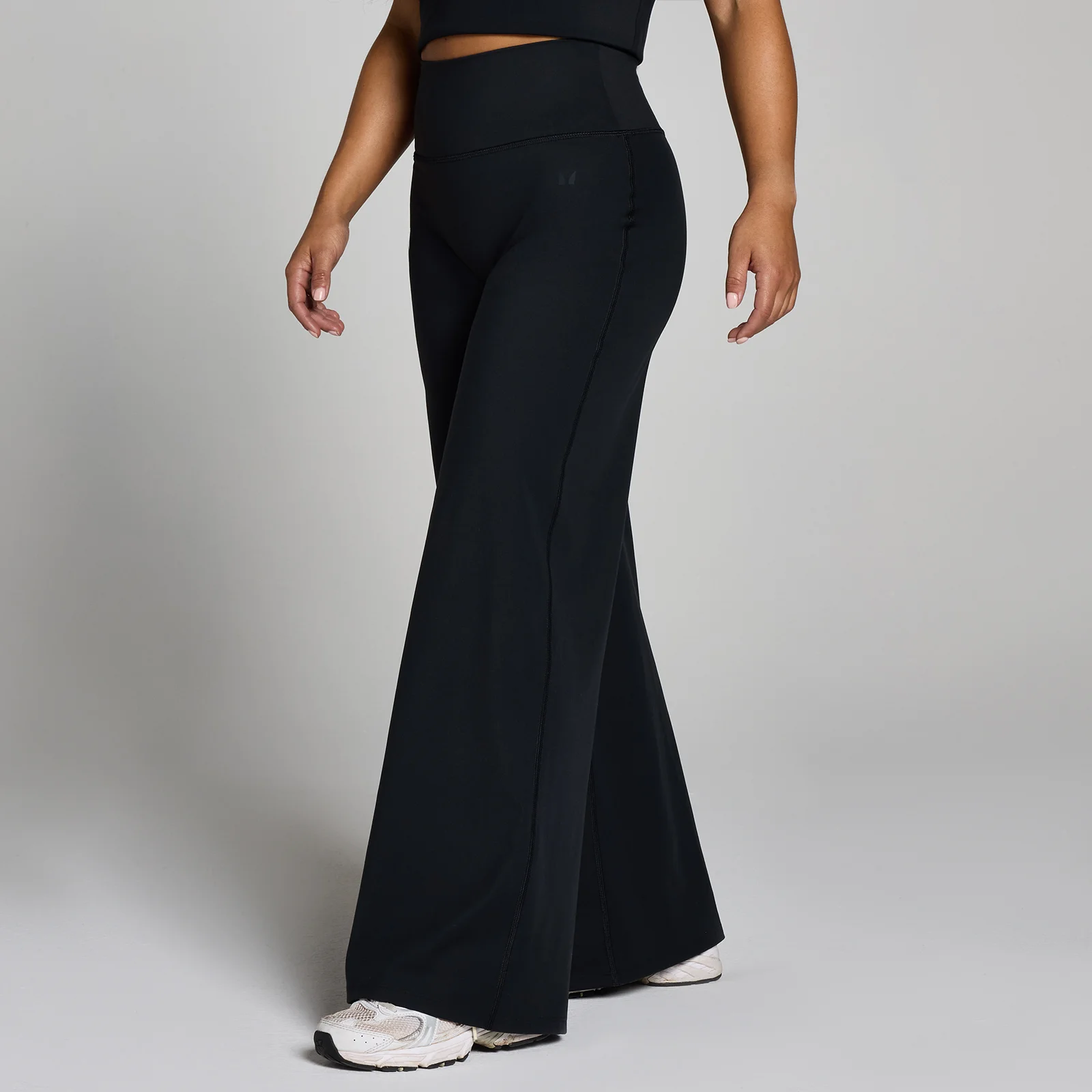 MP Dames Petite Tempo Wijde Pijpen Broek - Zwart - XL Afbeelding 1