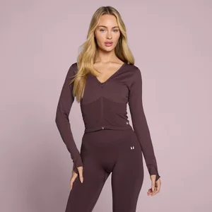 MP Dames Tempo Naadloze Cropped Jas - Fudge - Size XS