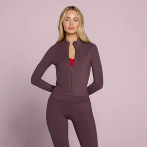 MP Dames Tempo Cropped Jas - Fudge - Size XL