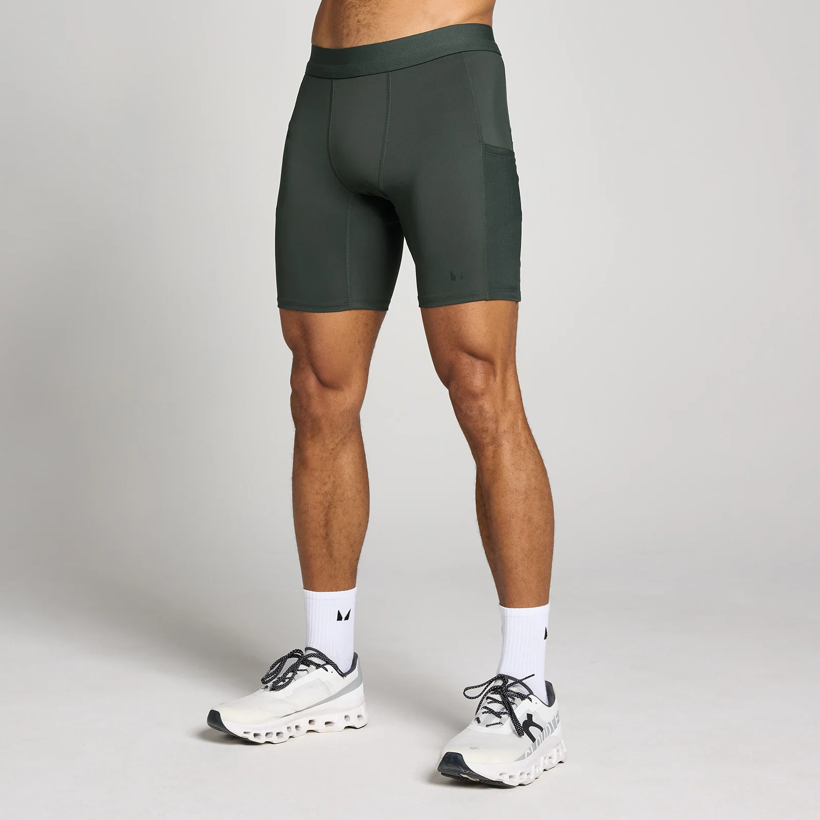 MP Heren Hybrid Pocket Half Tight - Gewassen Zwart - XS Afbeelding 1
