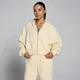 MP Women's Lightweight Loopback Zip Through Hoodie - Butter