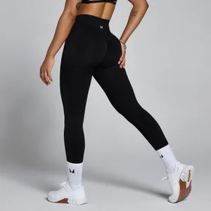 MP Women's Lift Seamless Scrunch Legging - Zwart - Size M