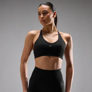 MP Women's Tempo Ultra Seamless Sport-bh - Zwart - Size XS