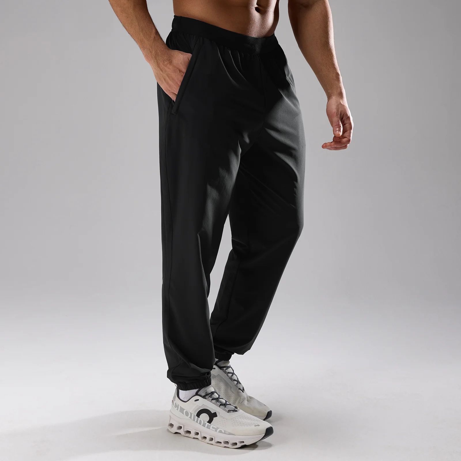 MP Training Ultra Geweven Joggingbroek voor Heren - Zwart - M Afbeelding 1