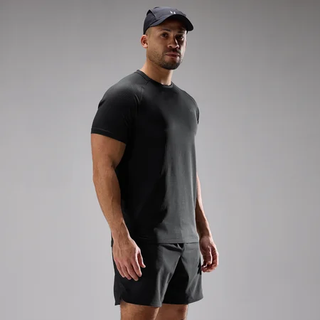 MP Training Ultra Geruit T-shirt voor Heren - Zwart