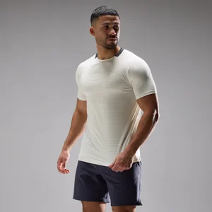 MP Men's Training Ultra Gridded T-Shirt - Platinum - Size XS