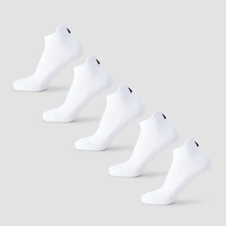 MP Unisex Sneaker Sokken (5 Pack) - Wit