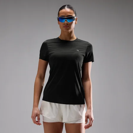 MP Dames Velocity Ultra Mesh T-Shirt - Zwart