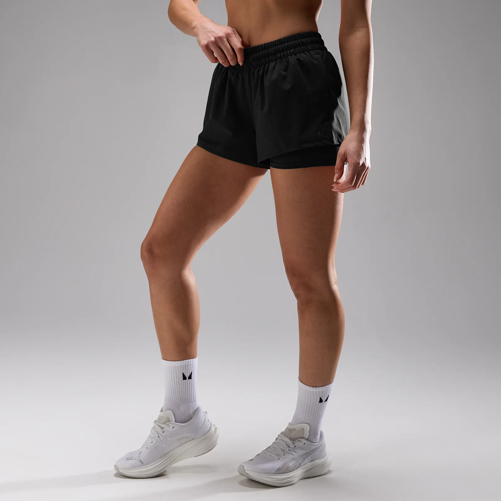 MP Dames Velocity Ultra Gestructureerde Short - Zwart - XS Afbeelding 1
