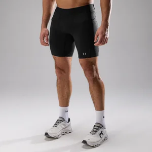 MP Heren Velocity Ultra Storage Half Tight - Zwart - Size XXL