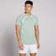 MP Heren Tempo Panel T-Shirt - Eucalyptus