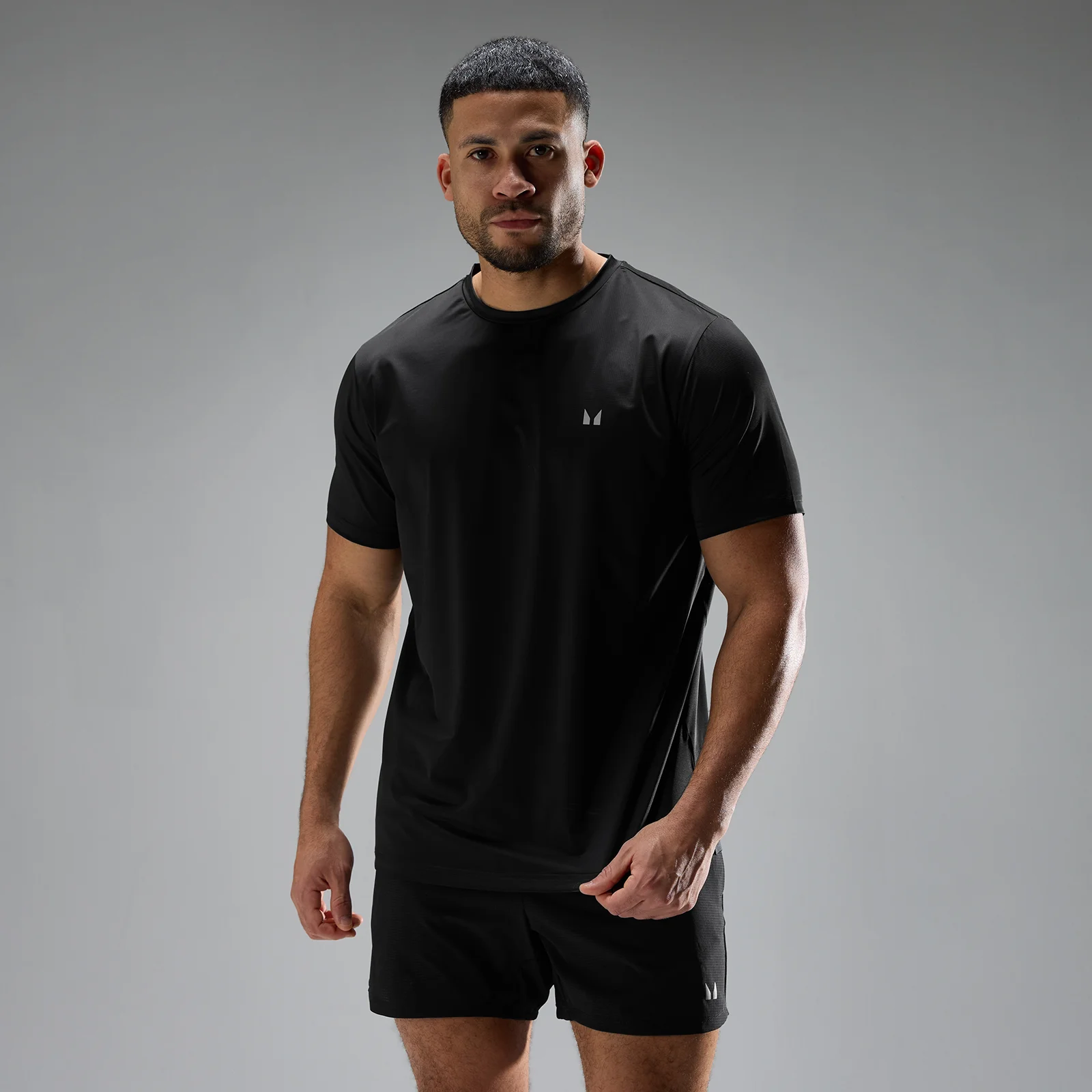 MP Heren Velocity Ultra Mesh T-Shirt - Zwart - M Afbeelding 1