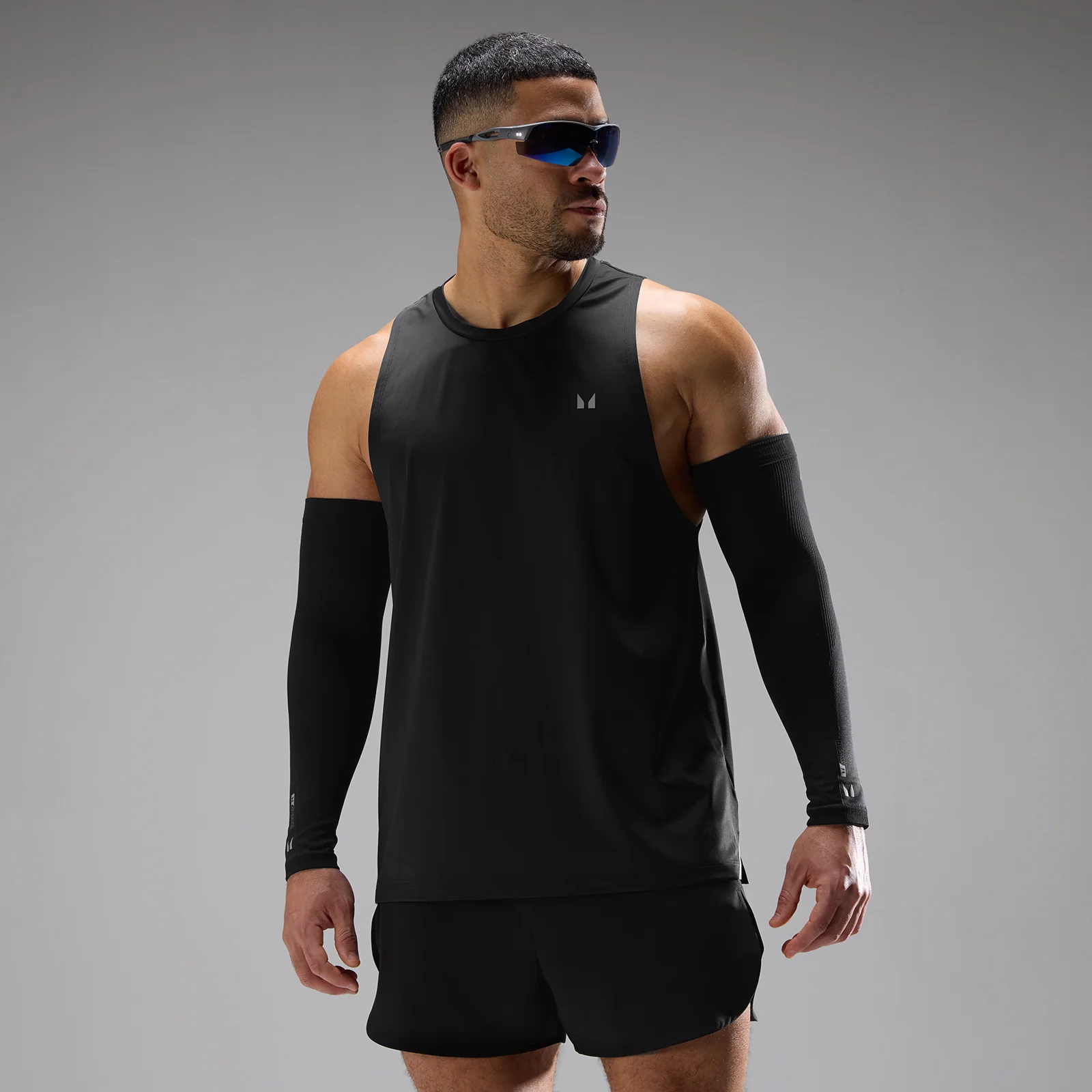 MP Heren Velocity Ultra Mesh Tanktop - Zwart - M Afbeelding 1