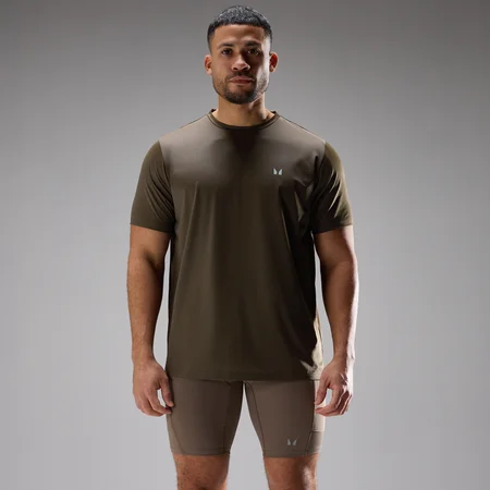 MP Heren Velocity Ultra Mesh T-Shirt - Earth