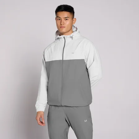 MP Heren Tempo Two Tone Jacket - Lila / Staalgrijs