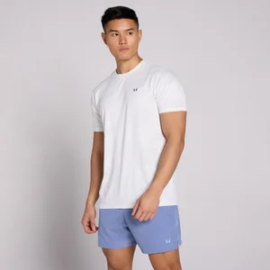 MP Heren Active Training Pillar Graphic T-Shirt - Wit - Size XXXL