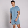 MP Heren Active Training Pillar Grafisch T-Shirt - Mist Blauw
