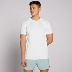 MP Heren Tempo Panel T-Shirt - Bewolkt Grijs - Size XS