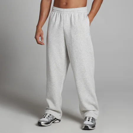 MP Heren Rest Day Straight Leg Joggingbroek - Lichtgrijs Gemêleerd